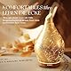 Porseme Aroma Diffuser Glas mit Vergoldetem,280ml Handgeblasen Luftbefeuchter Ultraschall Cool Mist Leise,7 farbwechselnde LEDs,Letzte 7 Stunden,Raumbefeuchter Mit Timer,BPA Frei für Wohnung