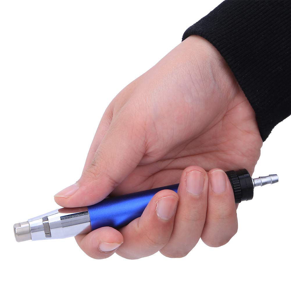 Pneumatic Grinding Pen, Mini Air Grinder 65000rpm Die Grinding Engraving Pen Pneumatic Angle Sander Grinder Polisher with 3mm Chuck, Die Grinders