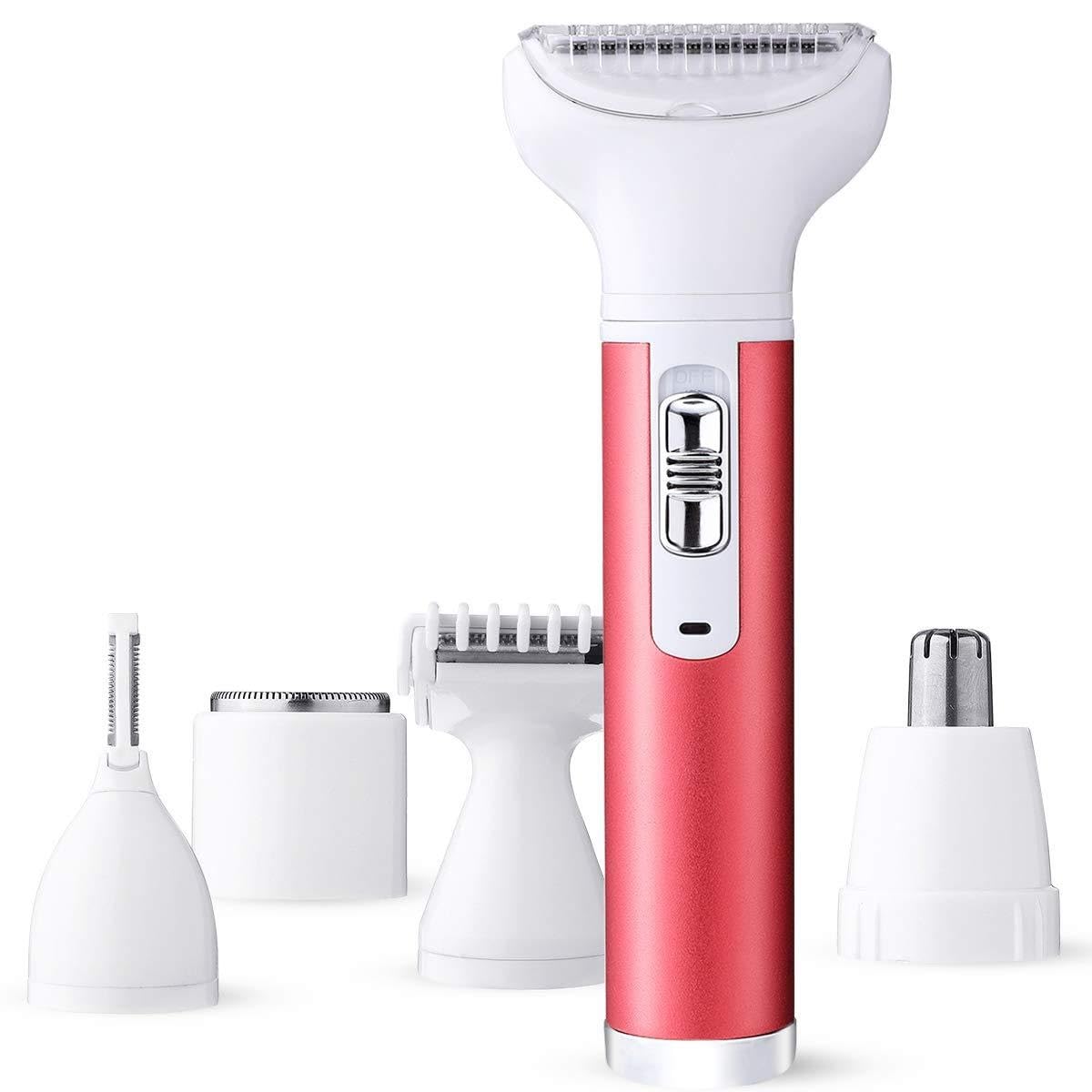 Electric Ladies Epilator Razor Shaver Trimmer - Mini Electric Beauty Epilator Portable Bikini Trimmer Epilator Hair Removal for