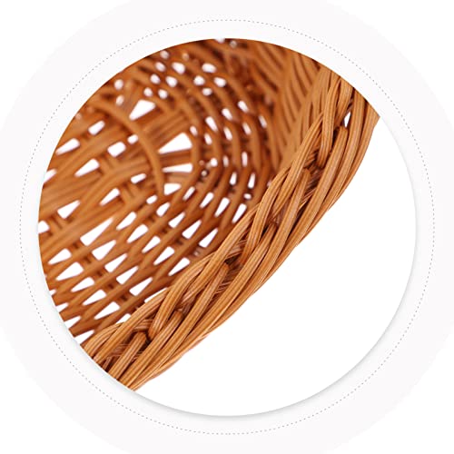 Cesta Tecida Cesta Em Bandeja De Armazenamento De Titular Diversos Cesta De Pão Cesta De Tortilla Me