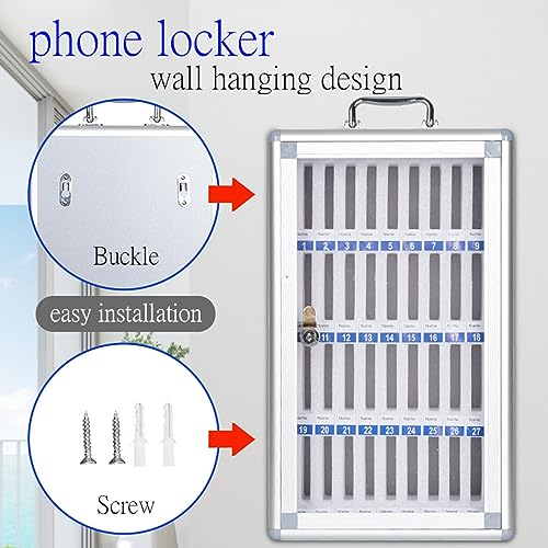 Casier pour téléphone portable et stations de recharge multi-cases - 7