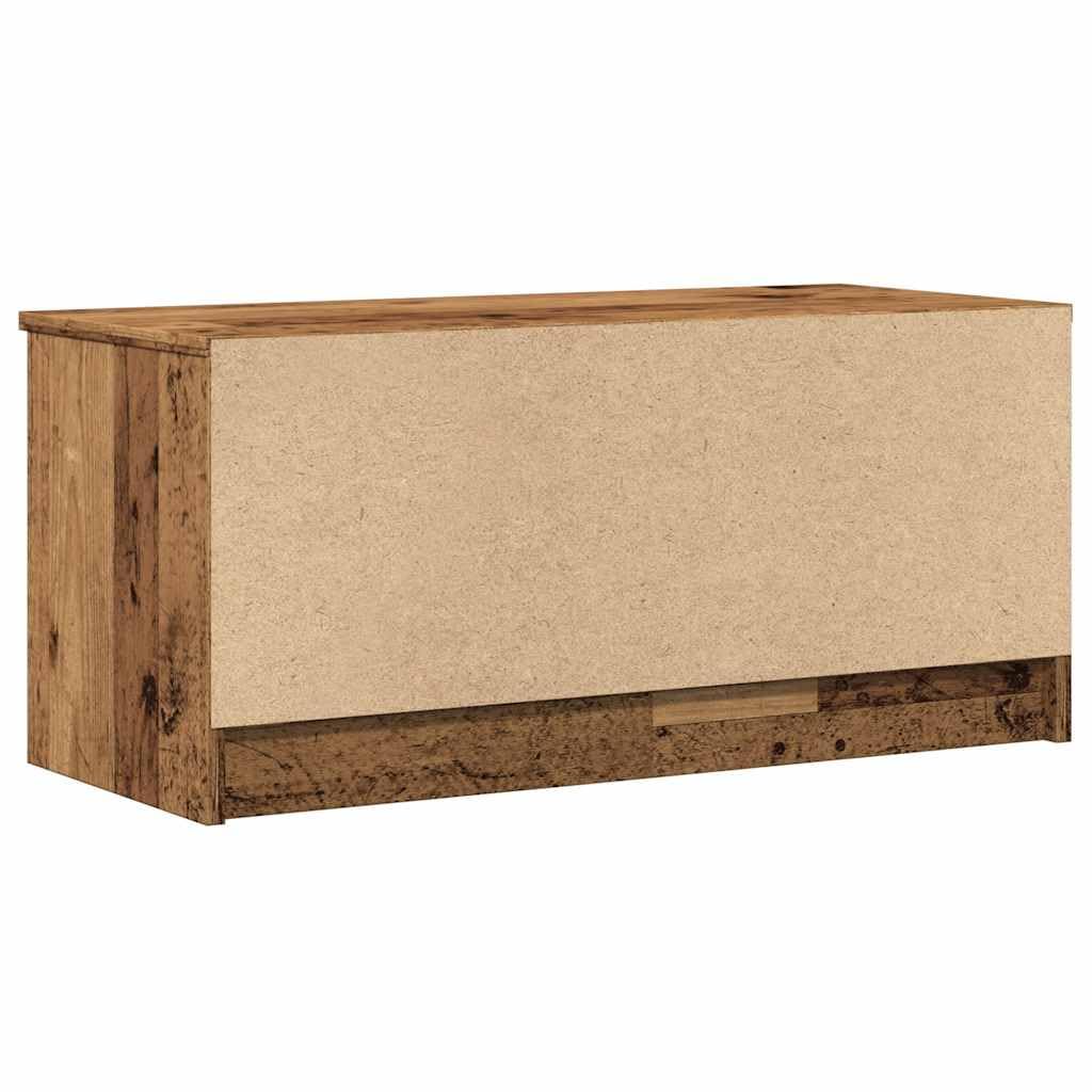 Fengshui Mobile TV 80 x 35 x 36,5 cm, in legno, 2 pezzi | Con 2 ripiani e 1 porta, ampio spazio, facile da pulire con un panno umido
