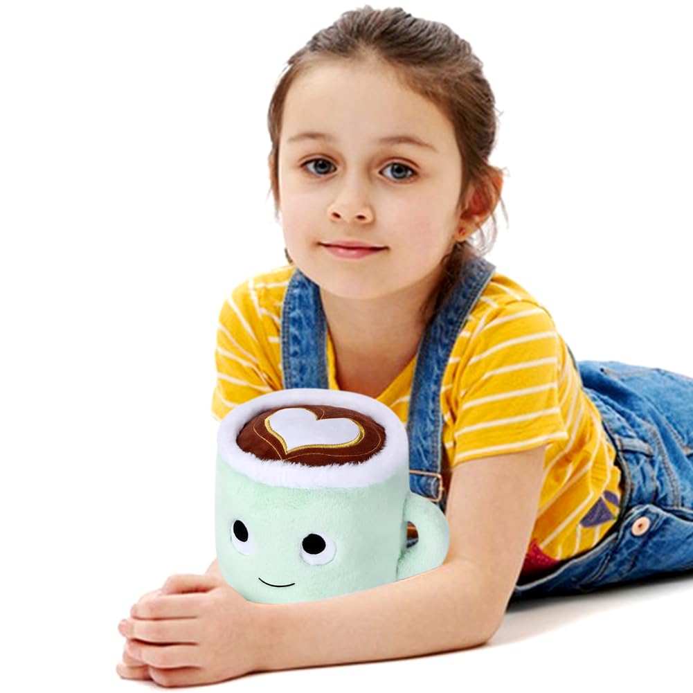 YEIUZPT Latte Coffe Cup Plush Toy, Cute Plush Soft Toy - Image 4