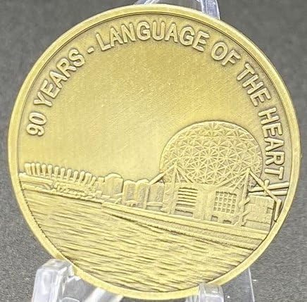 10 Pack of AA International Convention 2025 Medallions 90 Years Language of The Heart BC Vancouver Canada
