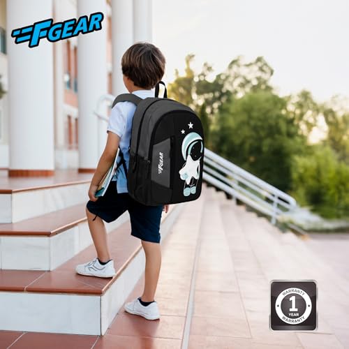 Image of F Gear Spacewalker Dark Grey 21 L Backpack|For Primary School|Tuition|College|Picnic Outing Backpack|Trendy & Stylish |Best Bags For Everyday Use For Girls Boys Kids Adults Men & Women|Gifting Bag