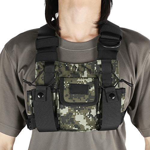 VBESTLIFE Walkie Talkies Borsa per il Petto, Borsa...