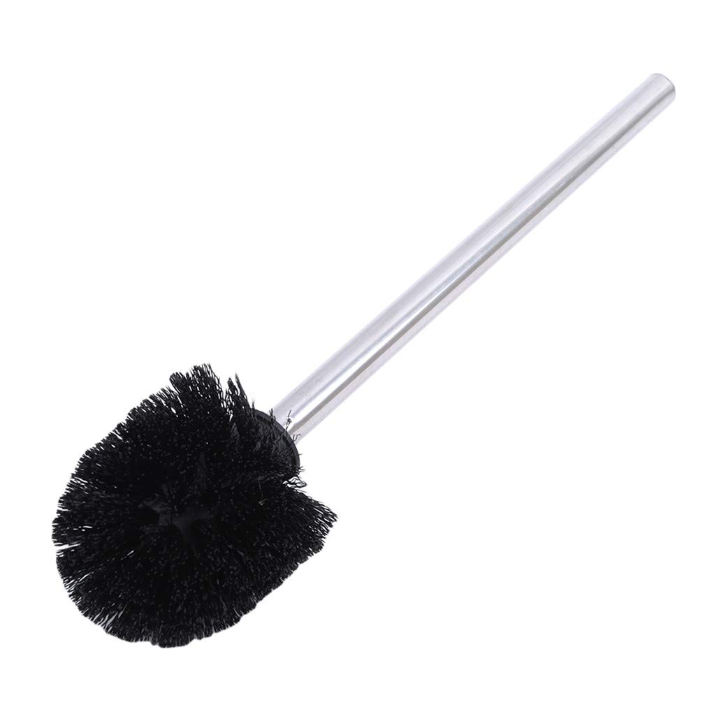 Sevenfly Durable Stainless Steel Bathroom Cleaning Toilet Brush Holder Toilet Accessory,Black