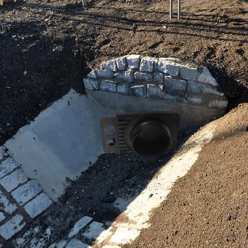 Vanne de drainage 160 mm à sortie d'eau réglable pour le débit