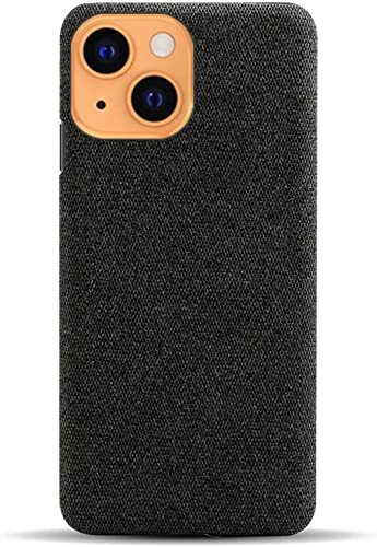 Coque polycarbonate iPhone 13 mini givré noir finition haut de gamme ajustée