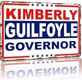 Kimberly Guilfoyle Governor Retro Election Metal Sign 12x8 Inch