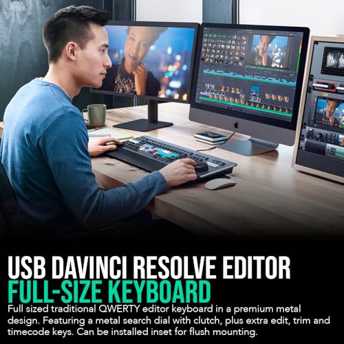 Image of Blackmagic Design USB Davinci Resolve Editor Keyboard