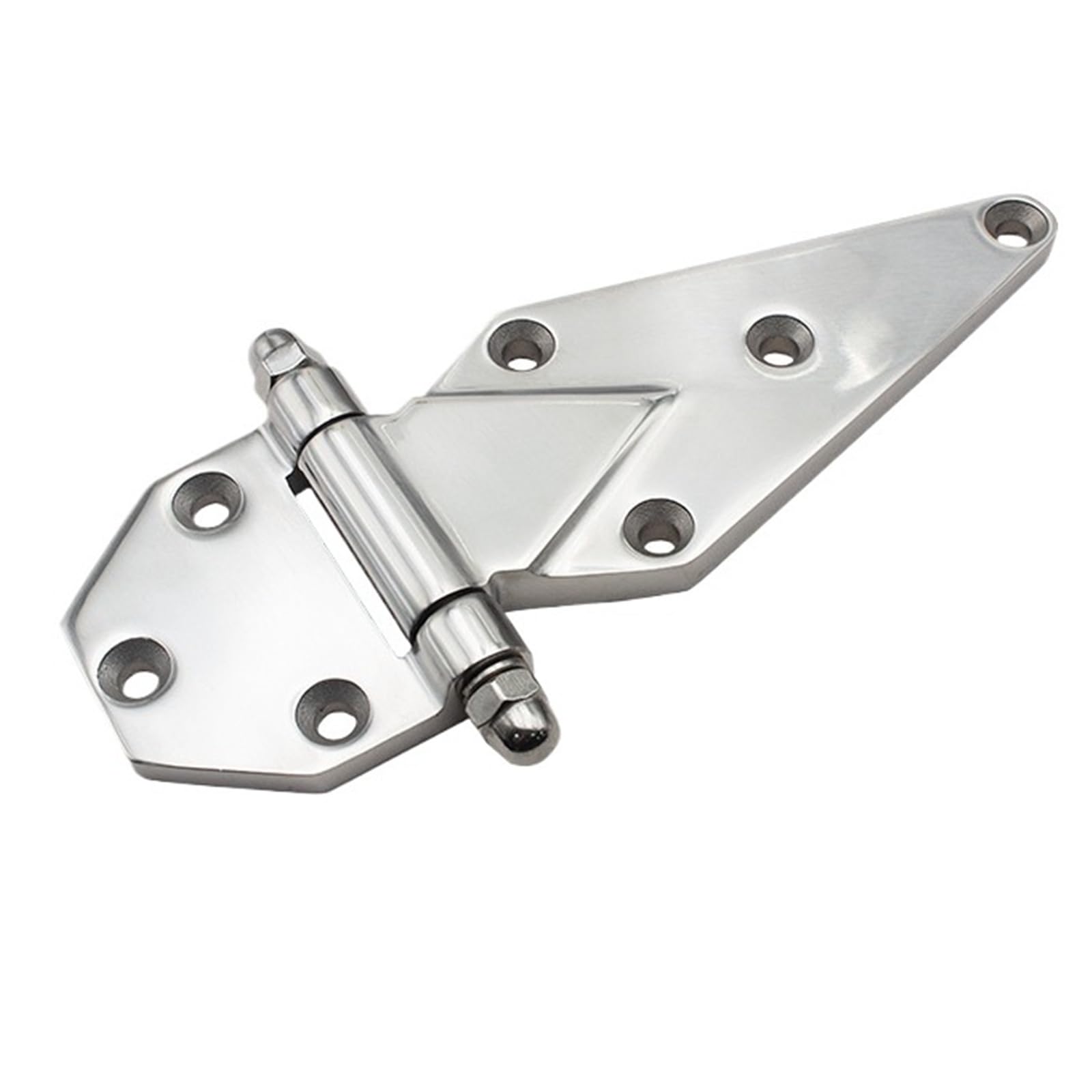 Ipvxnnfw Ht070-3/304Steelwiredrawing Stainless Steel 304 Hinge Mechanical Cabinet Distribution Box Ht071 1Pcs()