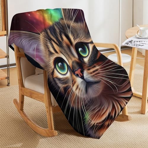 Couverture Polaire Chat pour Protéger le Canapé des Poils et Griffures - 5