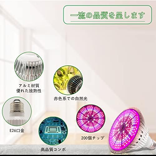 お値下げ‼️植物育成専門　LEDライン型ランプ 赤・青 混合30灯タイプ Amazon.co.jp: 育苗ライト 植物育成ライト LED 5000LM 赤青系