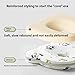kornsurte Memory Foam Baby Pillow, Flat Head Baby Pillow, Portable Head & Neck Support Pillow for Small Boys and Girls, Anit-Slip Design