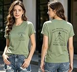 WQFQW She Prayed and Mountains Moved Shirt Interesting Christian Mom T-Shirt