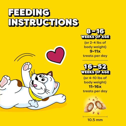 Temptations Kitten Crunchy and Soft Cat Treats, Salmon & Dairy, 6.3oz, 10pk - image 8