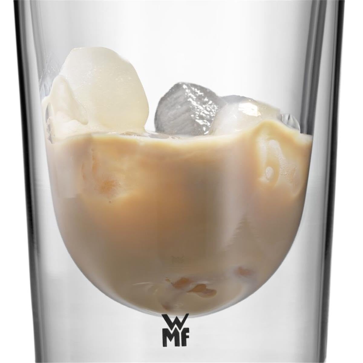 WMF Kineo 2 Parça Latte Macchiato Bardağı Seti, Kristal Cam, Çift Cidarlı, Isıya Dayanıklı, Bulaşık Makinesinde Yıkanabilir