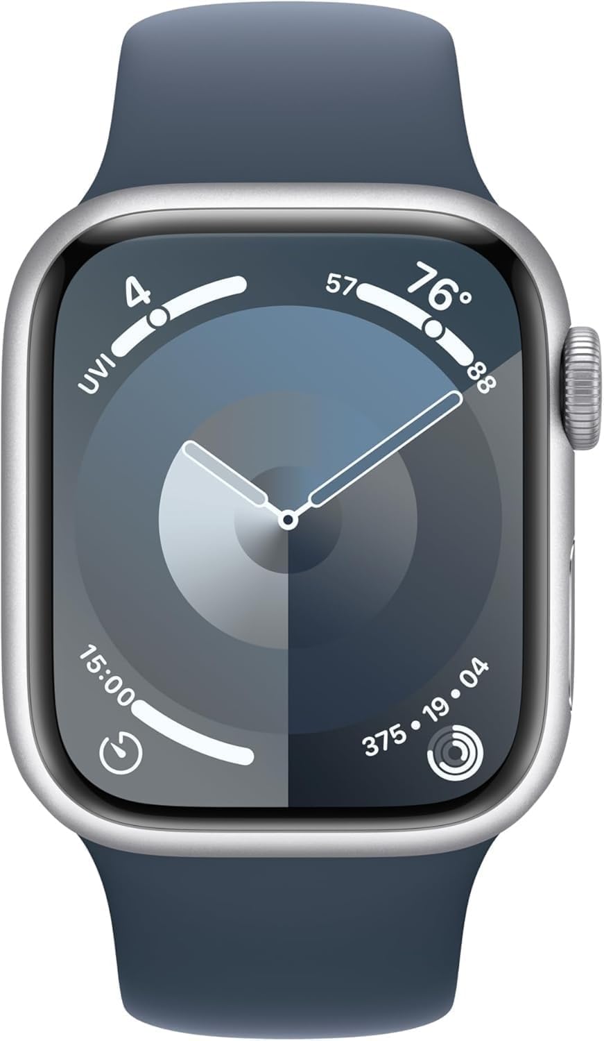 Amazon.com: Apple Watch Series 9 [GPS, 45mm] - Silver Aluminum