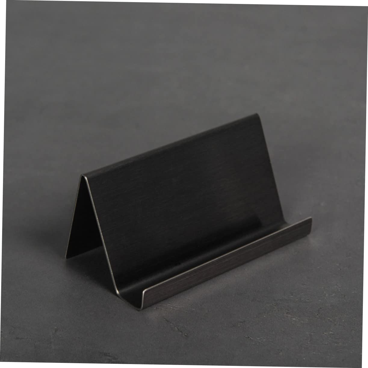 Ciieeo 6pezzi Portacarte Da Scrivania Inossidabile Da Espositori Organizer Elegante Per Ufficio e Design Stabile Per Presentazione Professionale