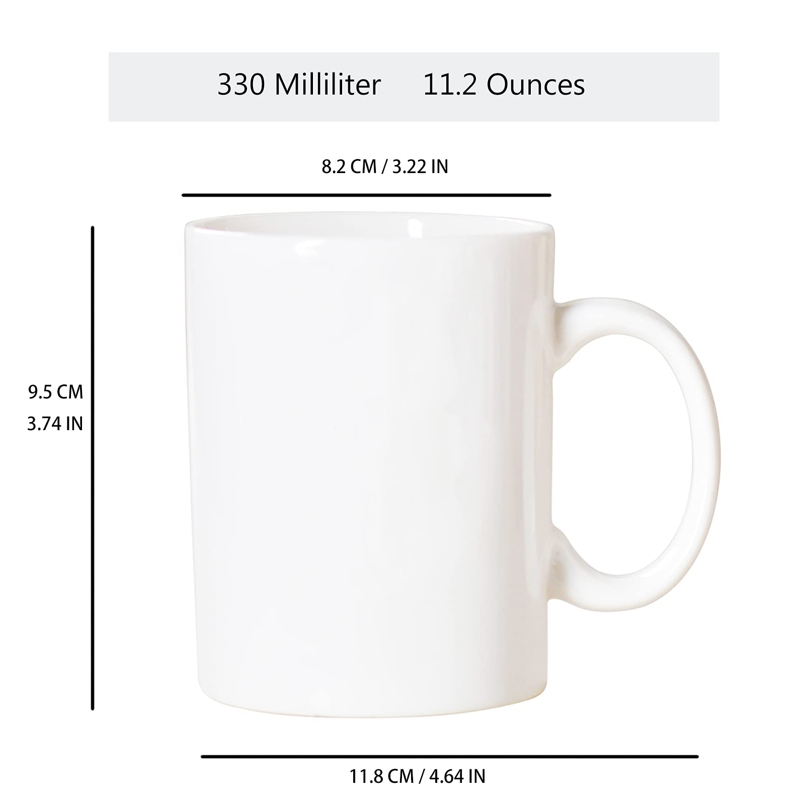 Pyramid International Winnie The Pooh Mugs Set of 2 Ceramic Stacking Mugs (Friends Forever Design) - Official Merchandise, GP85867, Nc