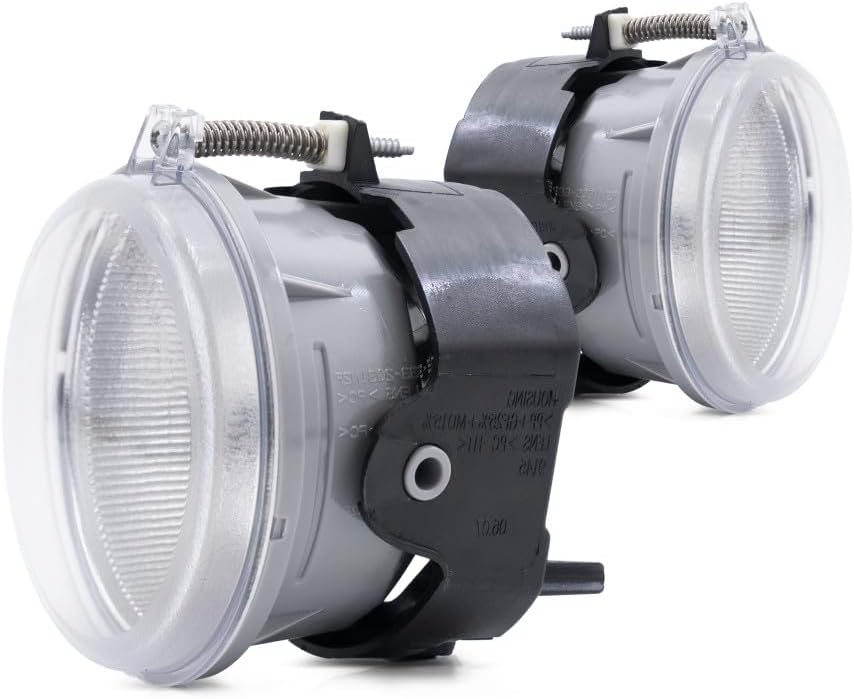 CarLights360: For Chrysler Town and Country Fog Light 2010 Driver and Passenger Side | Pair | DOT Certified | Replacement For CH2592142, CH2592142
