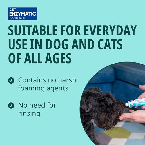 Virbac C.E.T. Zahnpasta für Hunde und Katzen zur verbesserten Zahnpflege - 70 g