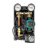 stellmotor mischer buderus Thermometer 0-120°C Oventrop Pumpengruppe m. Stellmotor Mischer Umwälzpumpe 25 40 180 Regumat M3-180 Anbindesystem DN25