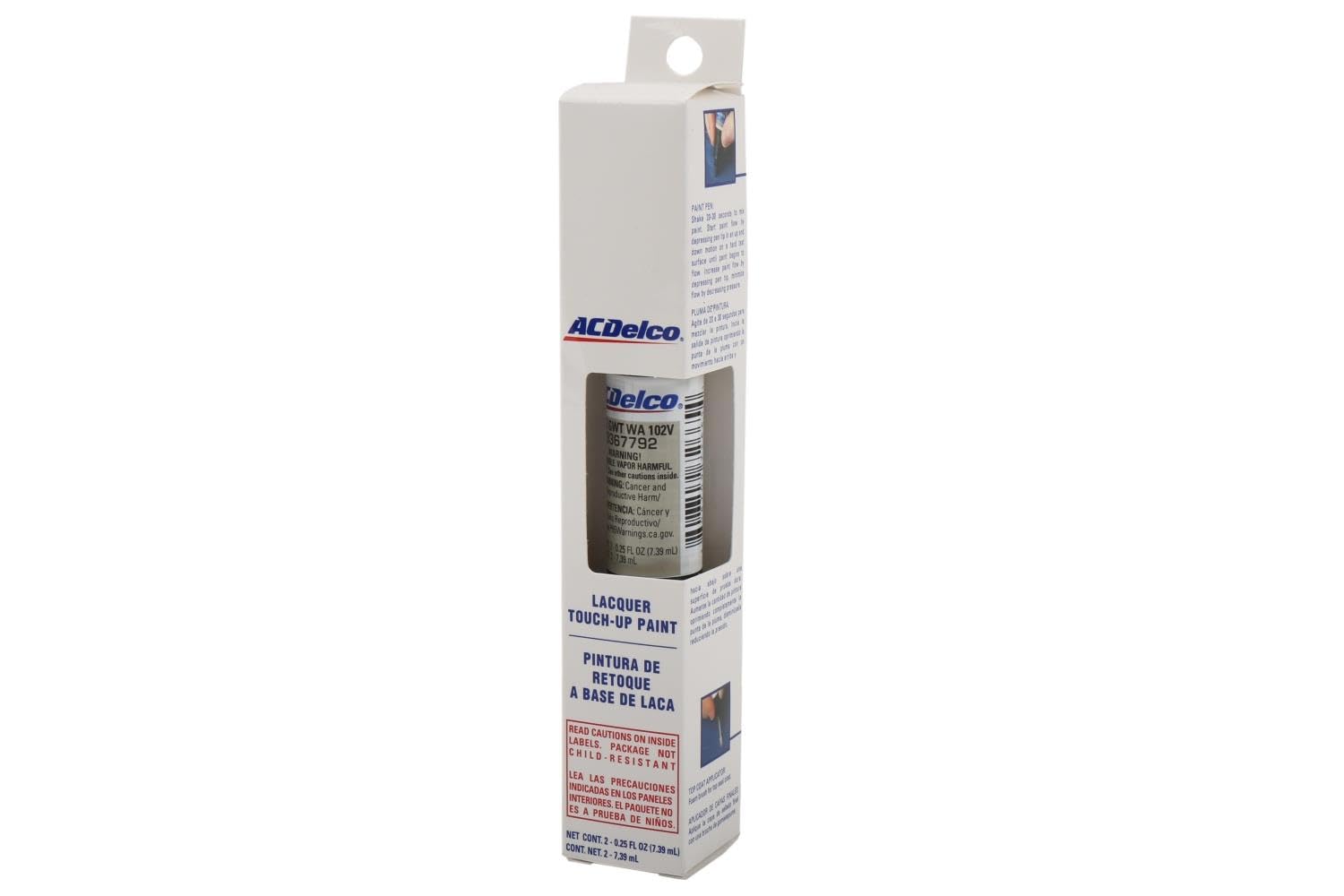ACDelco GM Original Equipment 19367792 Champagne Silver Metallic (WA102V) Four-In-One Touch-Up Paint - .5 oz Pen, 0.25 Fl Oz (Pack of 2)