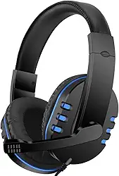 Headset Gamer Com Fio Microfone Fone de Ouvido Anti Ruído Headphone Entrada P3 Compatível com XBOX ONE, PS4, PS5 e PC