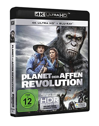 Planet der Affen: Revolution – 4K Blu-ray (UHD + Blu-ray Disc)