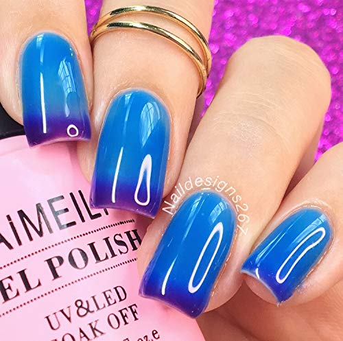 Esmalte de uñas gel UV LED multicolor set 4 pcs 10 ml miniatura 4