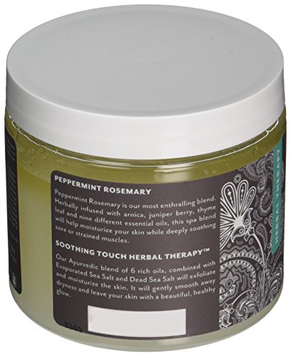 Soothing Touch Herbal Salt Scrub, Peppermint Rosemary - 20 Oz #TOP2