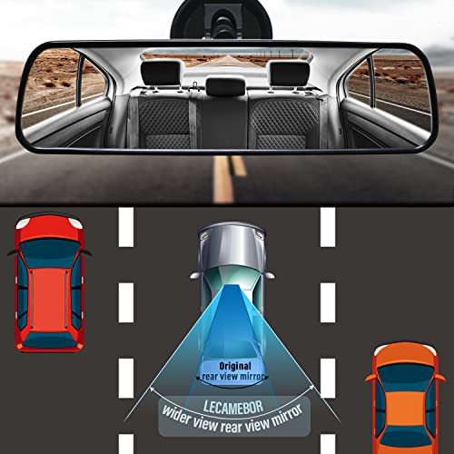 Lecamebor BT930-HSJ Rear View Mirror,Lecamebor Universal Thickened Anti-Glare Hd Car Interior Rear View Mirror- thumb #5