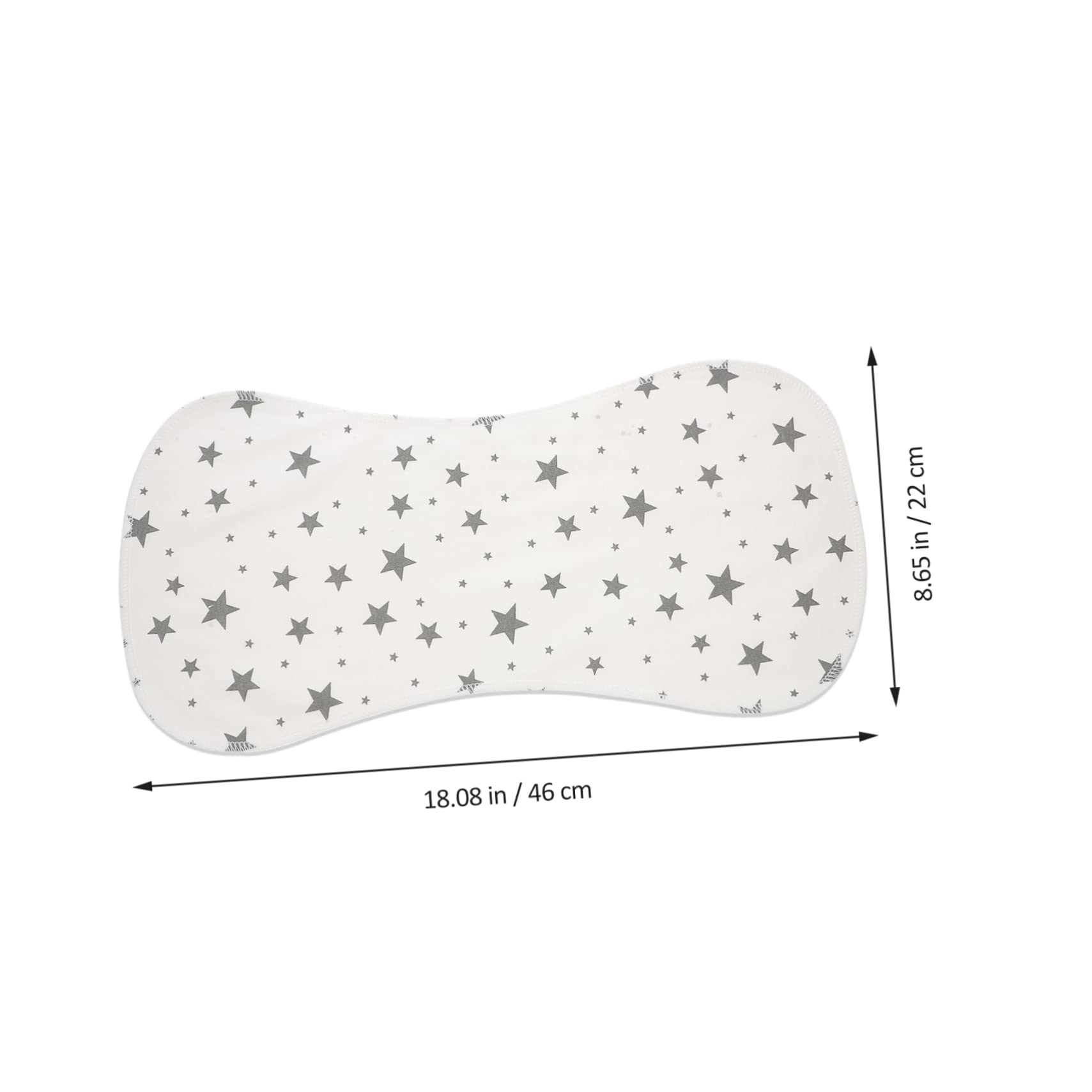 Hohopeti 15pièces Bavoirs Coton Pour Serviettes De Burp Douces Et Absorbantes Bavoirs Réversibles Imprimés Pour Nourrissons La Salive Écoulements Alimentaires