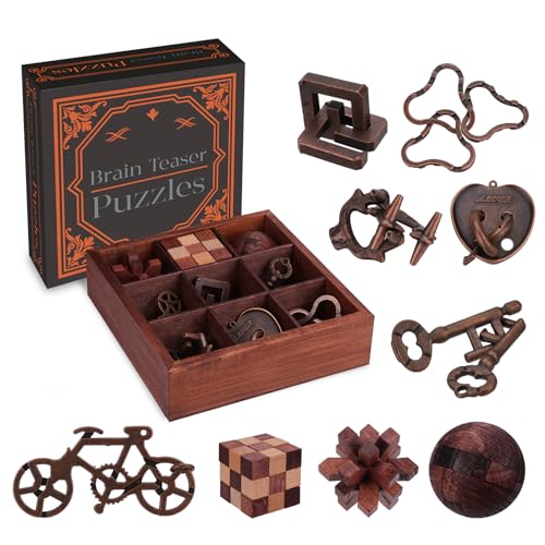 Mytothfy Brain Teaser Puzzles for Adults Teens Kids, 3D Puzzle Game Toys