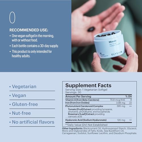 Elysium Mosaic Hyaluronic Acid Supplement
