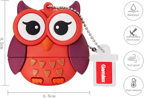 Memoria USB, Pendive USB 2.0, Premium Impermeable Cute Animal Silicona 8GB / 16GB / 32GB Alta Velocidad Pen Drive Memory Stick Flash Drive Memorias - 4