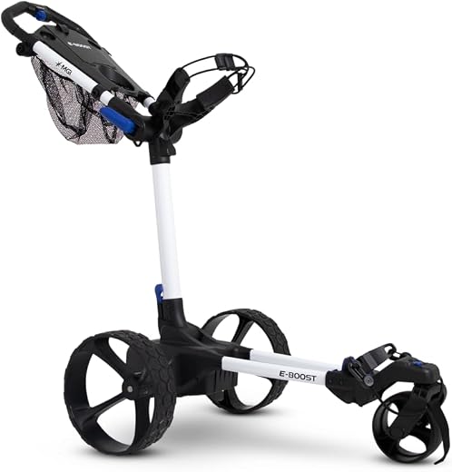 Jovial 3-Wheel Golf Push Cart with Deluxe Scorecard Holder - Black