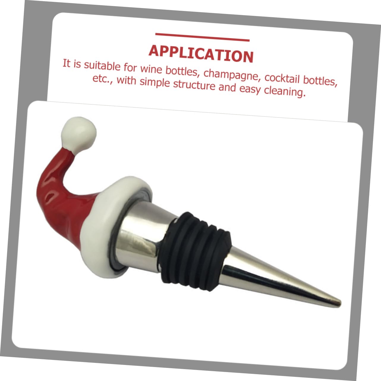 Alipis 10 Piezas De Corcho para Botellas De Vino Práctico Tapón De Vino para El Hogar Tapón De Vino para Fiesta Tapón De Vino Tapón De Vino De Nescent Tapones De Vino para