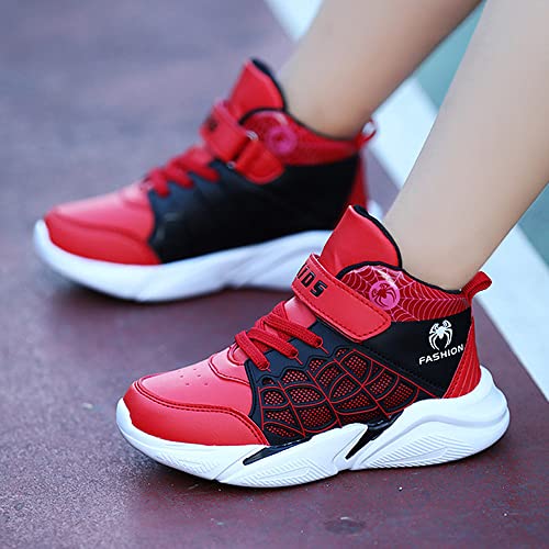 Lightweight Basketball Shoes for Kids Boys High-top Boots Youth Lightweight Outdoor Sneakers4