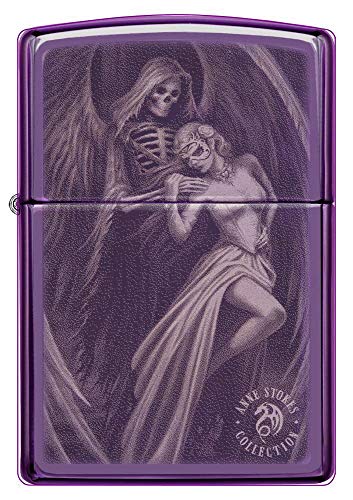 Encendedor de bolsillo Zippo High Polish Purple miniatura 2