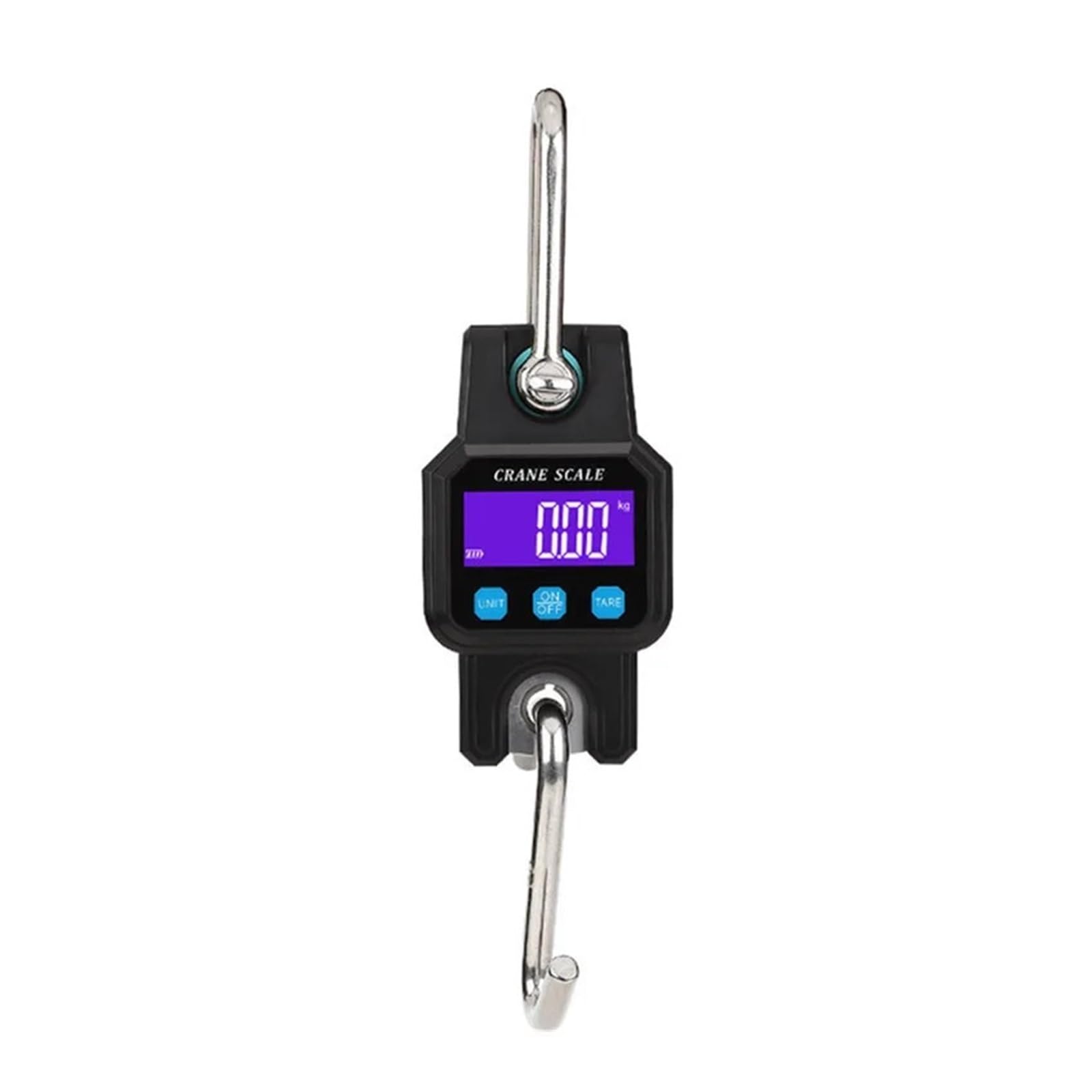 Bilancia sospesa Bluetooth 300 kg/50 g digitale ricaricabile gancio sospeso acciaio inossidabile