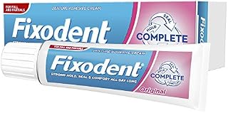 Fixodent Complete Original Denture Adhesive Cream, 47 g - Pack of 6