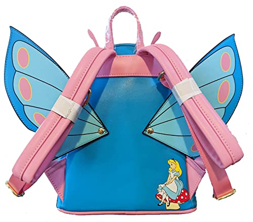 Loungefly Disney Alice in Wonderland Absolem Caterpillar Cosplay Double Strap Shoulder Bag4