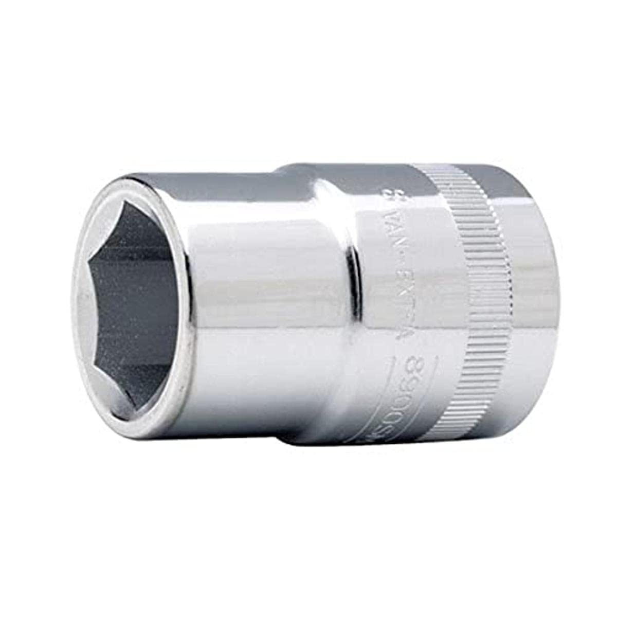 Bahco 8900SM-24 Standard Length Socket, Silver, 3/4-Inch Hex 24 mm