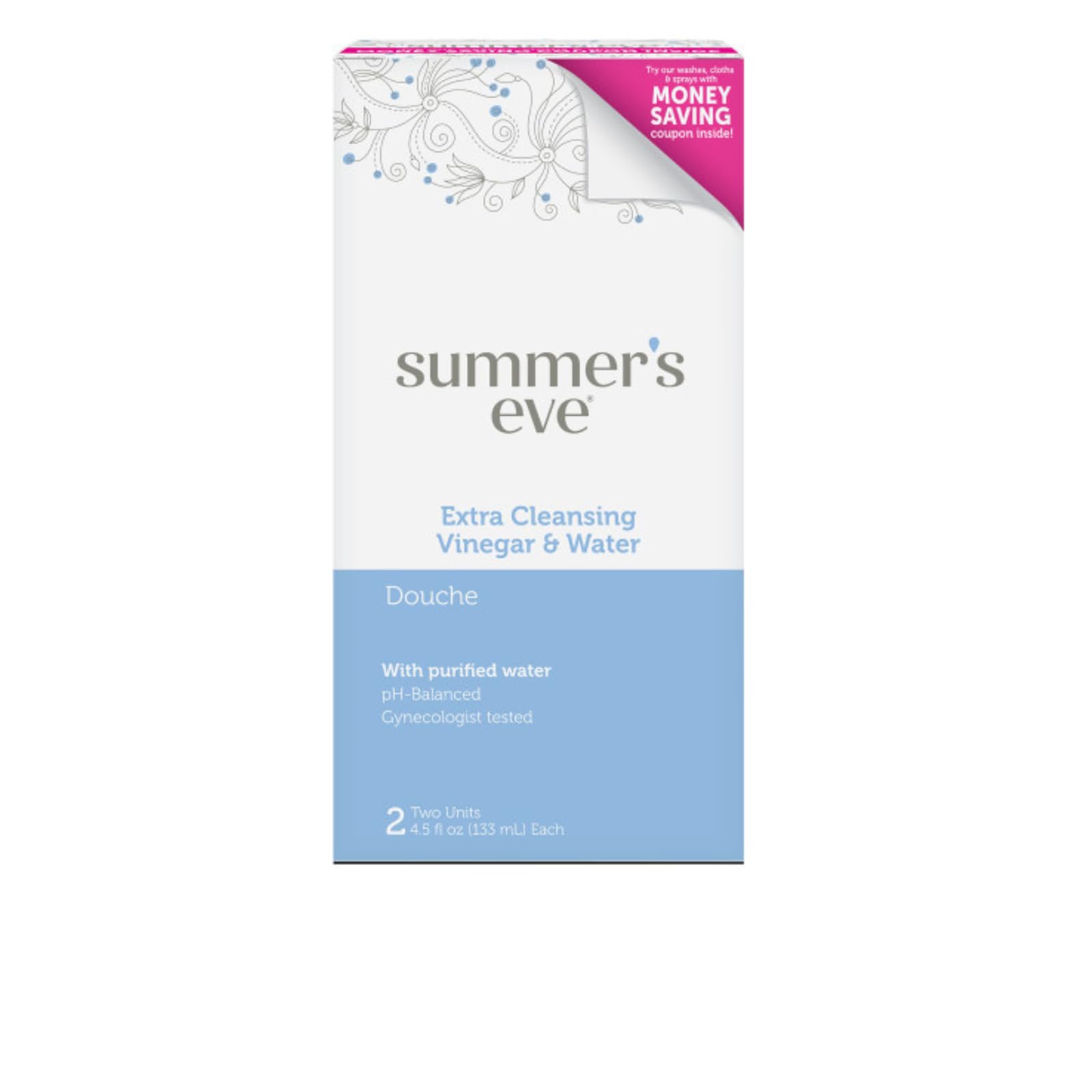 Summer's Eve Summers Eve Douche Extra Cleansing Vinegar & Water 2 Count