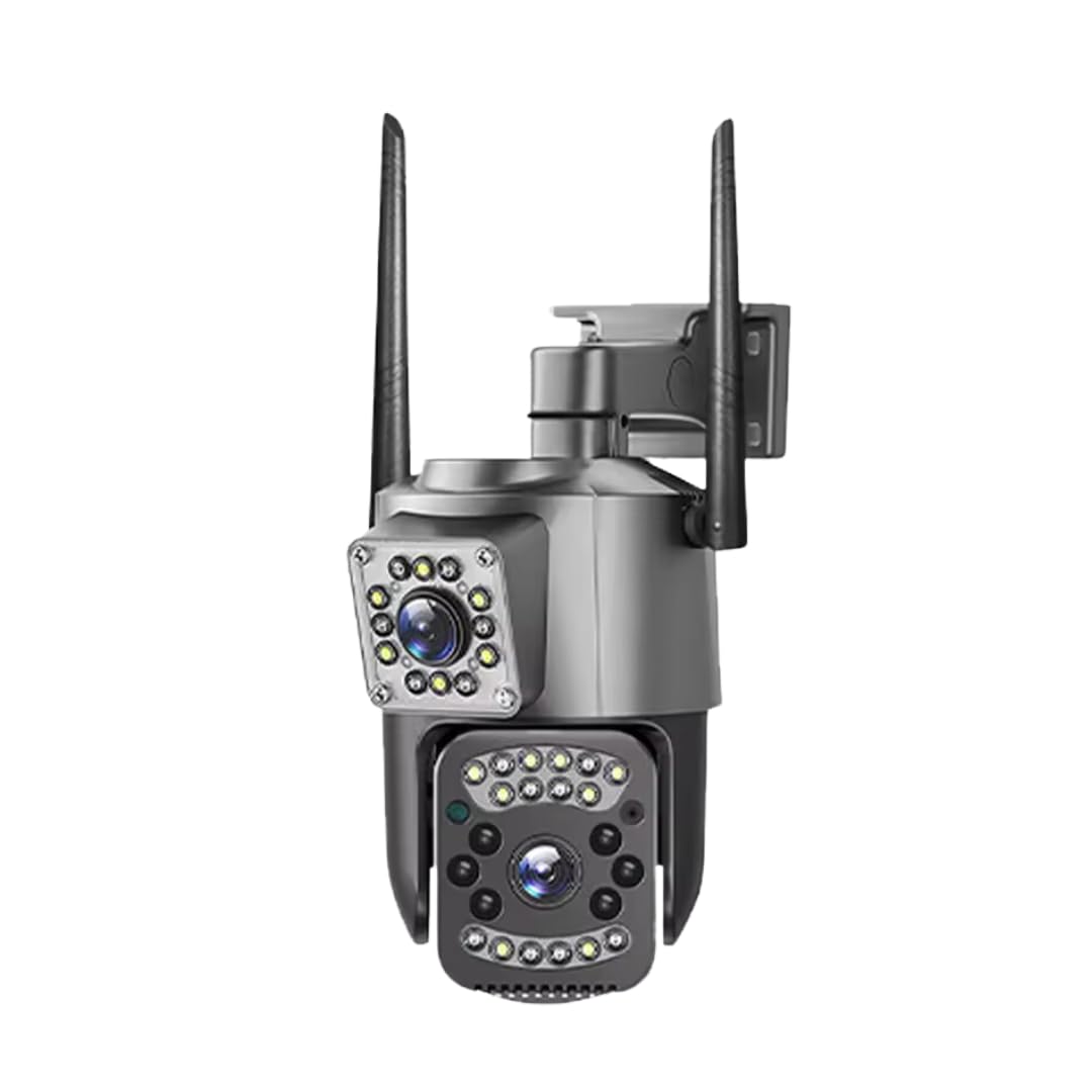 OneXsale 6mp WiFi Black WiFi ptz Dual Lens Home Security CCTV Camera SD Card Support Motion Tracking IP66 Waterproof Night Vision Outdoor Multi User Support-image-46