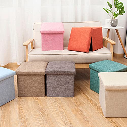 Tabouret de rangement pour optimiser l'espace du salon - 3