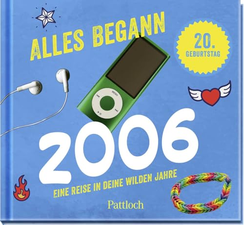 Alles begann 2006: Eine Reise in deine wilden Jahre | Jahrgangsbuch zum 20. Geburtstag (Retro Jahrgangsbücher)